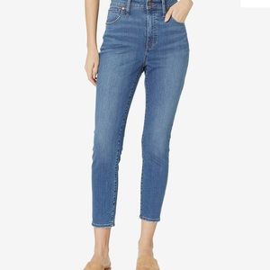Madewell curvy high rise skinny crop